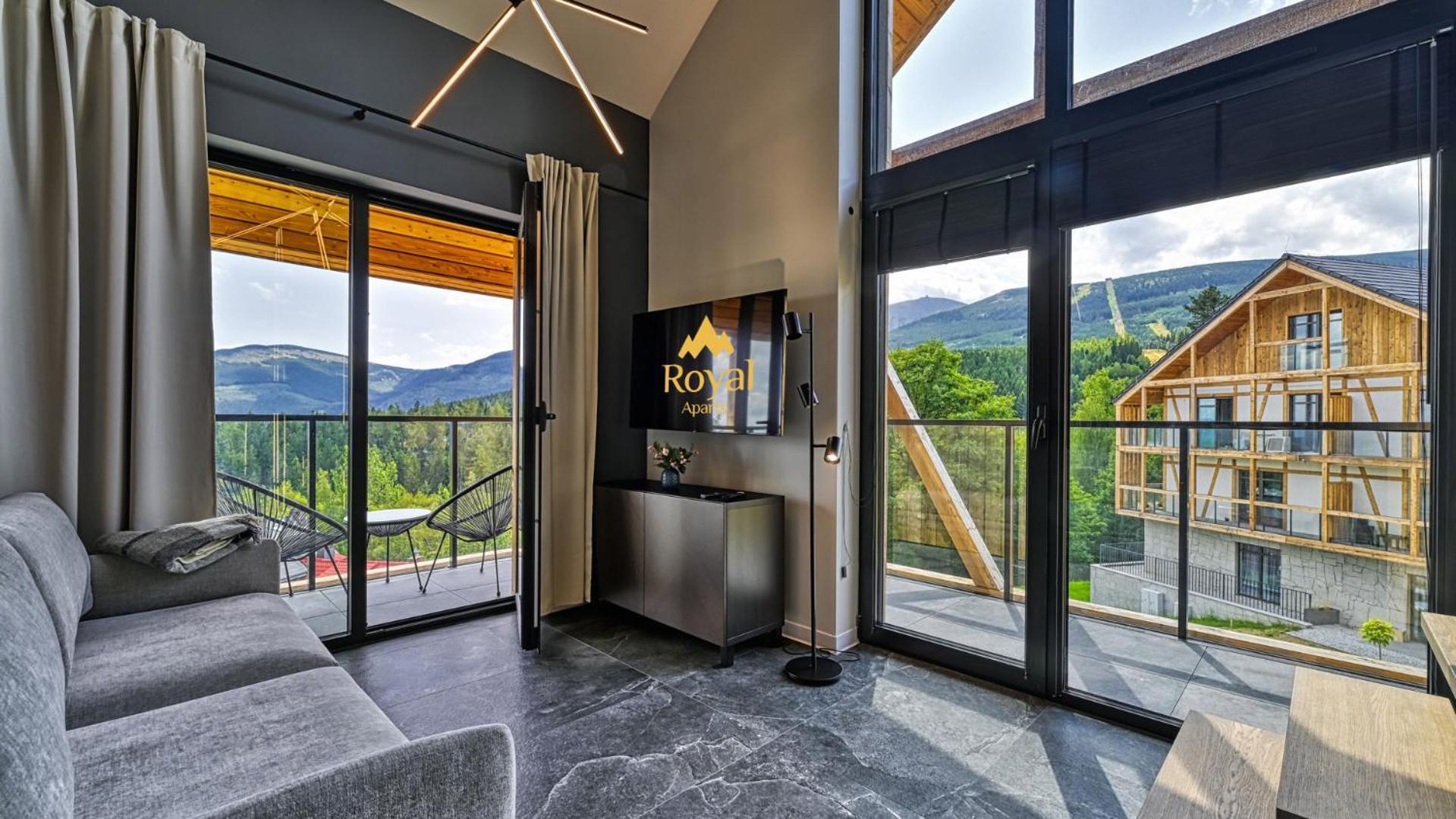 Orlik Vip Residence - Apartament Dwupoziomowy Sniezka Skyline Z Prywatna Sauna 카르파츠 외부 사진